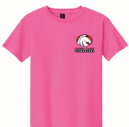 Adult Unisex Short Sleeve Tee (Pink or Teal)