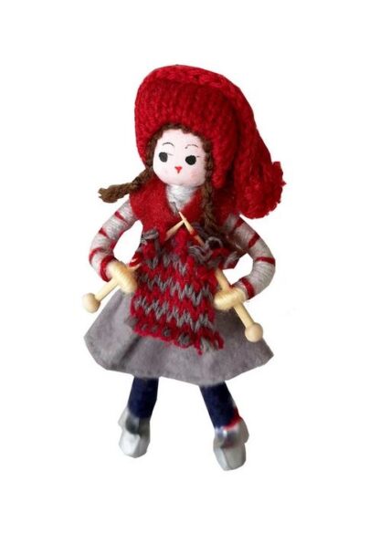 Girl with Knitting 2021